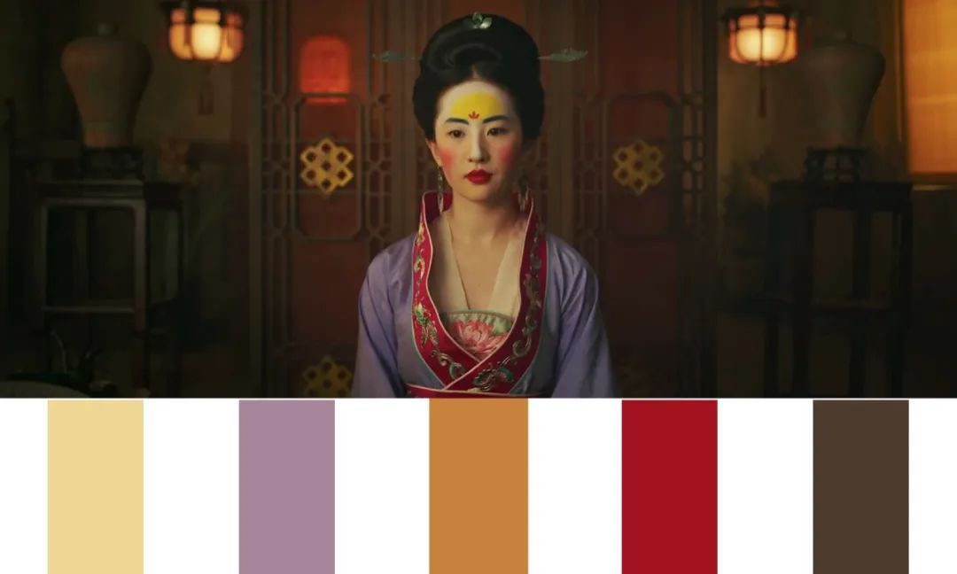 刘亦菲版《花木兰》配色也是电影亮点之一