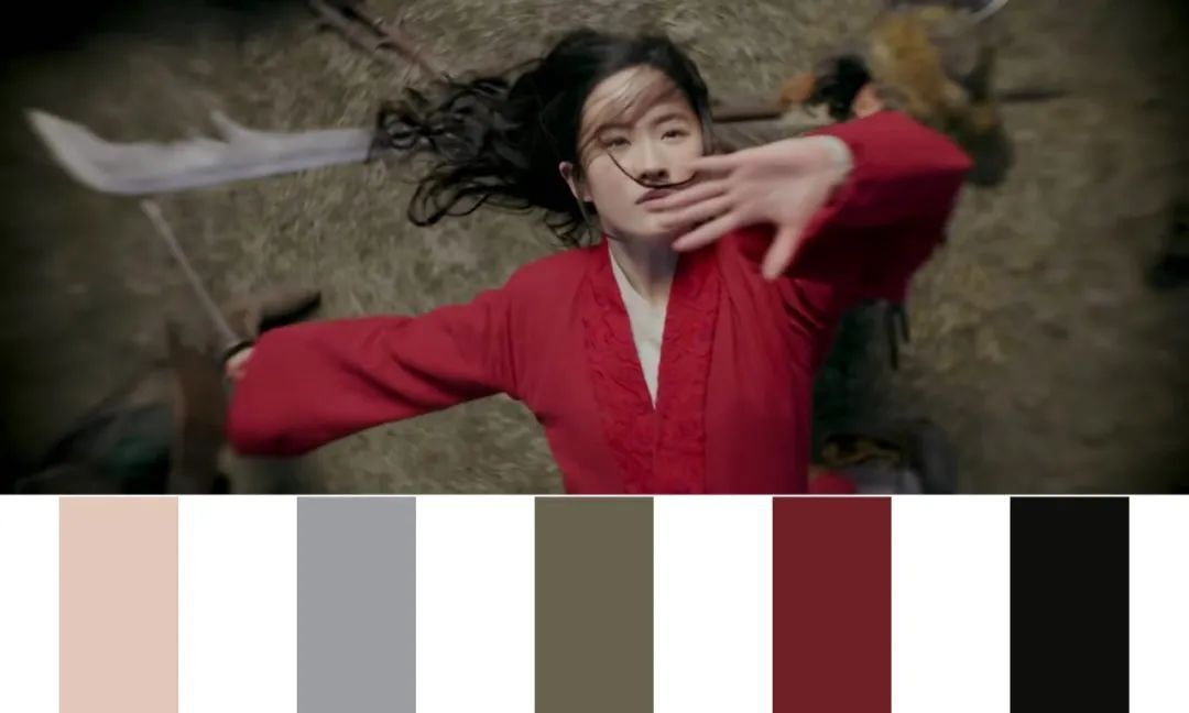 刘亦菲版《花木兰》配色也是电影亮点之一